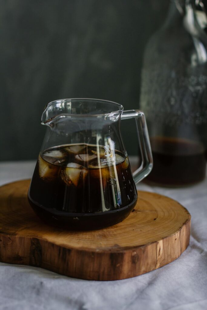 Iced cold brew coffee made with Cafe-Mitra's best coffee beans for cold brew