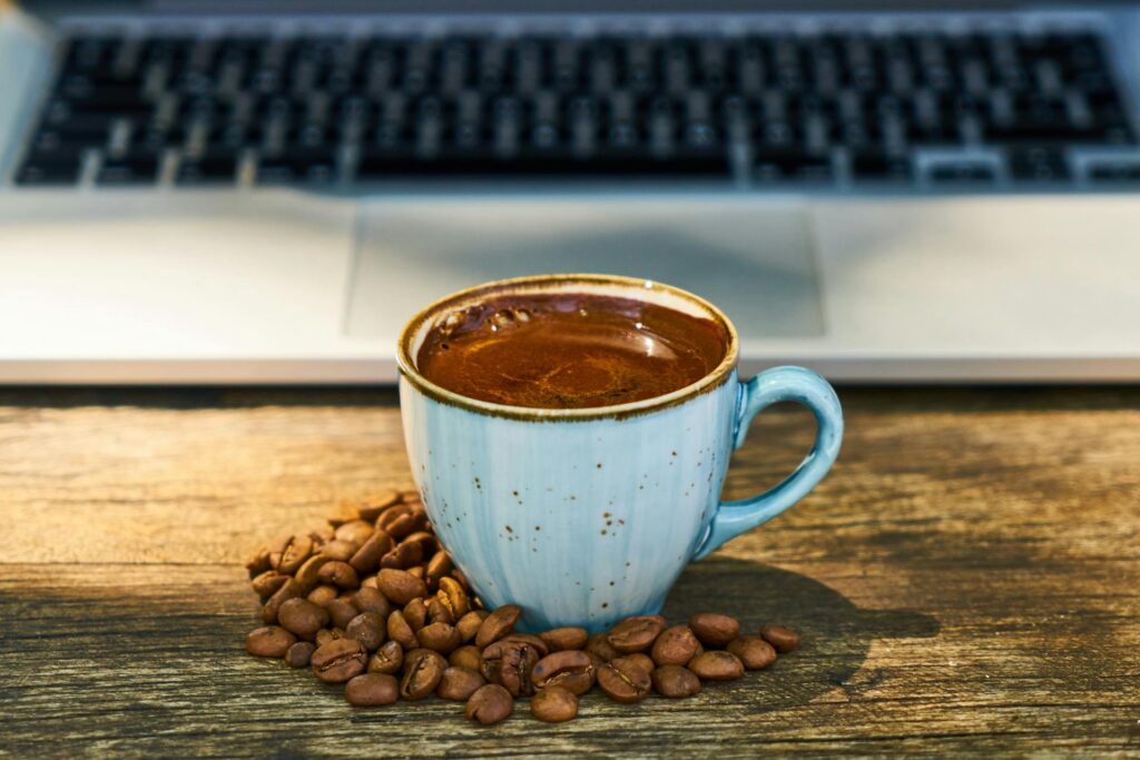 Mediterranean Coffee by Laptop | Amazing Turkish Coffee